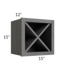 Stone Grey 15x15 Wine Storage Cabinet