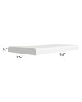 Frosted White Shaker 8' Batten Molding