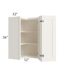 Signature Vanilla Glaze 24x36 Wall Corner Unit
