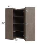 Providence Natural Grey 24x42 Wall Corner Unit