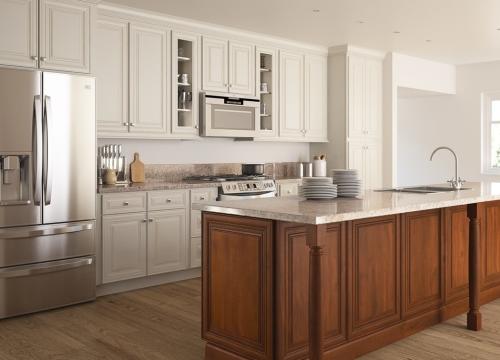 Cambridge Antique White Glaze - Quick Ship